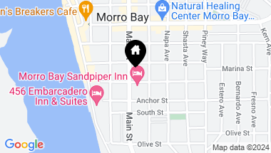 Map of 560 Main Street, Morro Bay CA, 93442