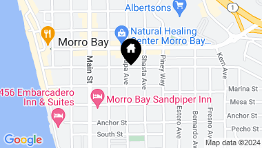 Map of 670 Napa Avenue, Morro Bay CA, 93442
