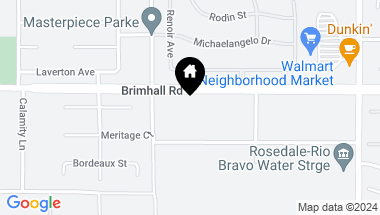 Map of 13119 Brimhall Road, Bakersfield CA, 93314