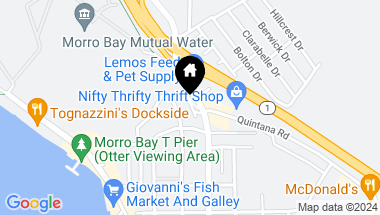 Map of 1255 1257 Main Street, Morro Bay CA, 93442