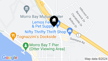 Map of 1291 Main Street, Morro Bay CA, 93442