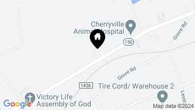 Map of 1514 Shelby Highway, Cherryville NC, 28021
