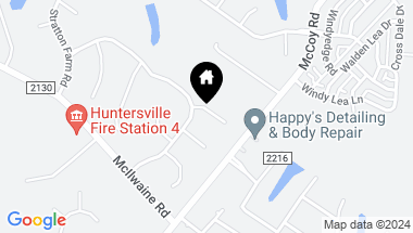 Map of 9114 Strattonville Court, Huntersville NC, 28078