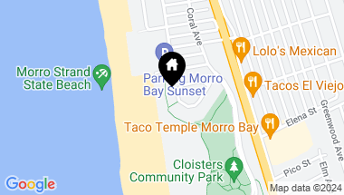 Map of 2770 Indigo Circle, Morro Bay CA, 93442