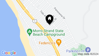 Map of 341 Oahu Street, Morro Bay CA, 93442