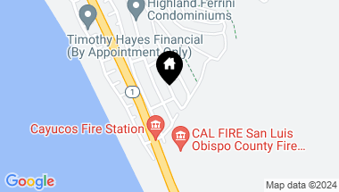 Map of 3492 Davies Avenue, Cayucos CA, 93430