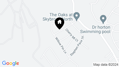 Map of 2217 Skybrook Oaks Drive, Huntersville NC, 28078