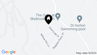 Map of 2205 Skybrook Oaks Drive, Huntersville NC, 28078