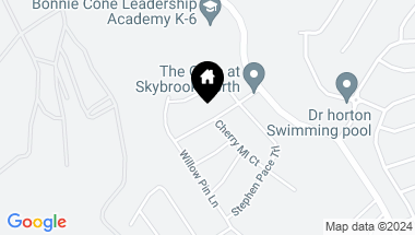 Map of 2204 Skybrook Oaks Drive, Huntersville NC, 28078