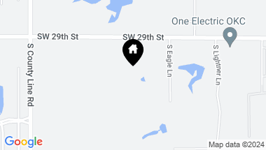Map of 8612 SW 29th Street, Oklahoma City OK, 73179