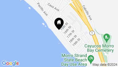 Map of 1524 Pacific Avenue, Cayucos CA, 93430