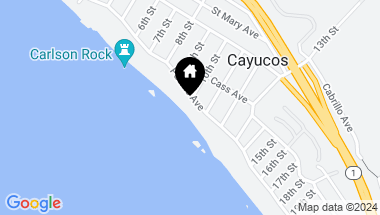 Map of 1010 Pacific Avenue, Cayucos CA, 93430