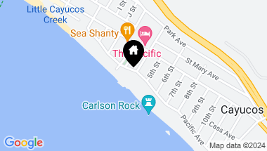 Map of 400 Pacific Avenue, Cayucos CA, 93430