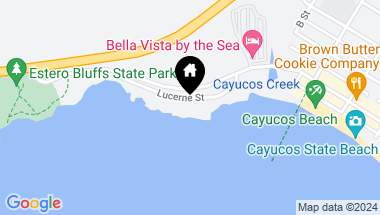 Map of 557 Lucerne Road 4, Cayucos CA, 93430