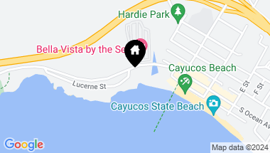 Map of 349 N Ocean Avenue A17, Cayucos CA, 93430
