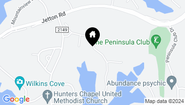 Map of 18625 Peninsula Cove Lane, Cornelius NC, 28031