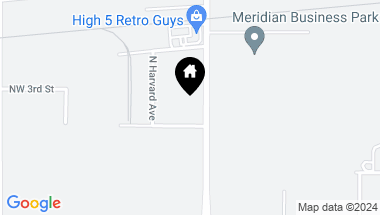 Map of 201 N Meridian Avenue, Oklahoma City OK, 73107