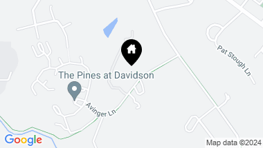 Map of 218 Avinger Lane, Davidson NC, 28036