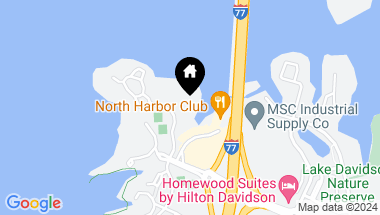 Map of 217 Northwest Drive, Davidson NC, 28036