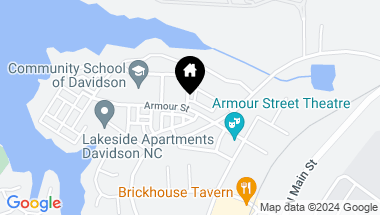 Map of 372 Armour Street Unit: 36, Davidson NC, 28036