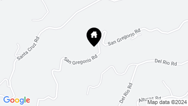 Map of 8150 San Gregorio Road, Atascadero CA, 93422