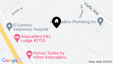 Map of 4620 Obispo Road, Atascadero CA, 93422