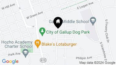 Map of 200 Pine Avenue, Gallup NM, 87301