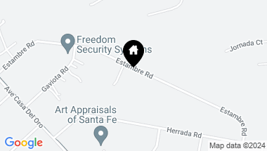 Map of 31 Estambre Road, Santa Fe NM, 87508