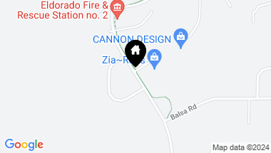 Map of 7 Casa Del Oro Ln, Santa Fe NM, 87508