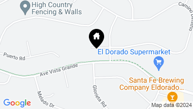 Map of 3 Buena Ventura Place, Santa Fe NM, 87508