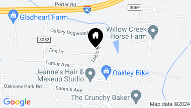 Map of 18 Loblolly Lane, Asheville NC, 28803
