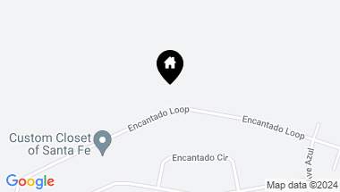 Map of 77 Encantado Loop, Santa Fe NM, 87508