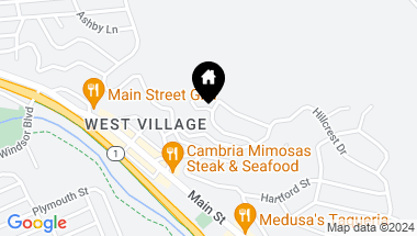 Map of 870 Suffolk Street, Cambria CA, 93428