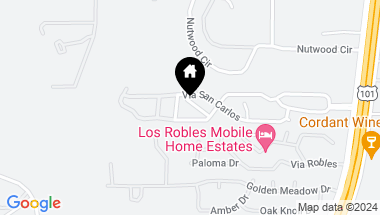 Map of 131 Solana Way, Paso Robles CA, 93446