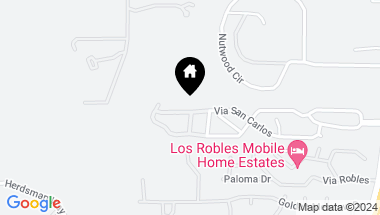 Map of 194 Via San Carlos, Paso Robles CA, 93446