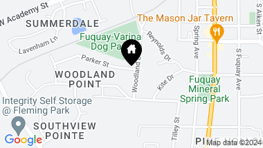 Map of 302 Woodland Drive, Fuquay Varina NC, 27526
