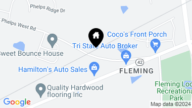 Map of 1110 Phelps West Road, Fuquay Varina NC, 27526