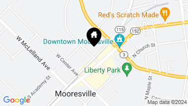 Map of 210 N Broad Street, Mooresville NC, 28115