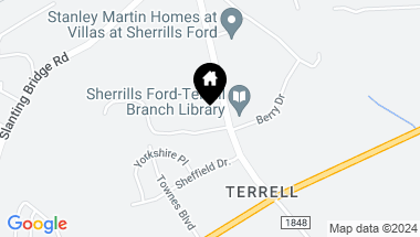Map of 9173 Sherrills Ford Road, Terrell NC, 28682