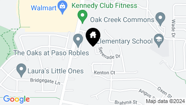 Map of 308 Dorsey Court, Paso Robles CA, 93446