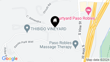 Map of 325 Kiler Canyon Road, Paso Robles CA, 93446