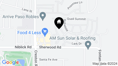 Map of 243 Lark Drive 56, Paso Robles CA, 93446