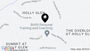 Map of 101 Wild Holly Lane, Holly Springs NC, 27540
