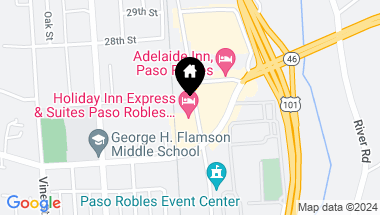 Map of 2525 Riverside Avenue, Paso Robles CA, 93446