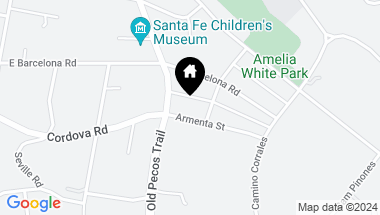 Map of 555 ARMENTA, Santa Fe NM, 87505