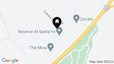 Map of 941 Calle Mejia 504, Santa Fe NM, 87501