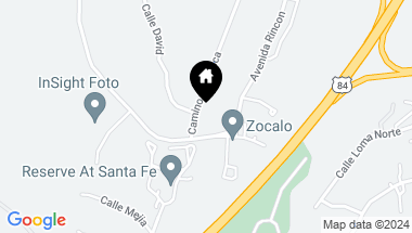 Map of 794 Camino Francisca, Santa Fe NM, 87506