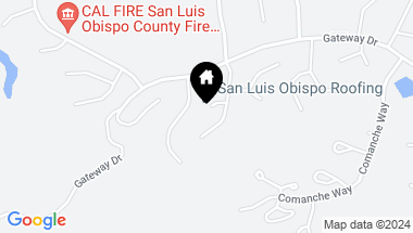 Map of 2445 Sandpiper Lane, Paso Robles CA, 93446