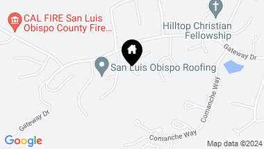 Map of 2342 Blue Heron Lane, Paso Robles CA, 93446