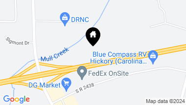Map of 0 Oxford Road, Claremont NC, 28610